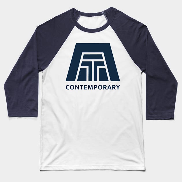 Mid century modern contemporary Baseball T-Shirt by EnglishGent